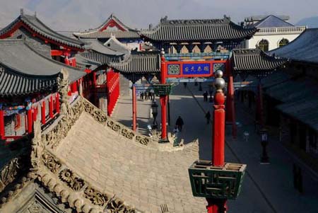 Photo shows a view of the ancient city of Danga'er in Huangyuan county, Qinghai Province. (Photo: Global Times)