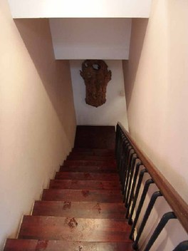 Stairway leading to the cellar 