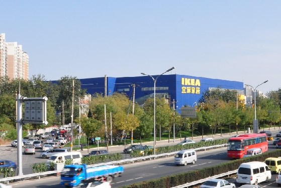 IKEA Beijing Store in the city's northeastern Wangjing business district [Maverick Chen / China.org.cn]