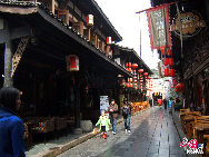 Jinli---an Ancient Street in Chengdu 