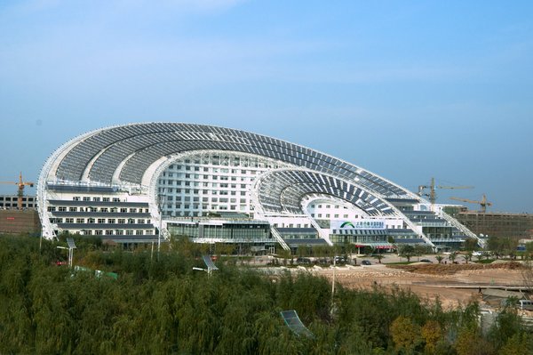 World largest solar energy office building in Shandong Province
