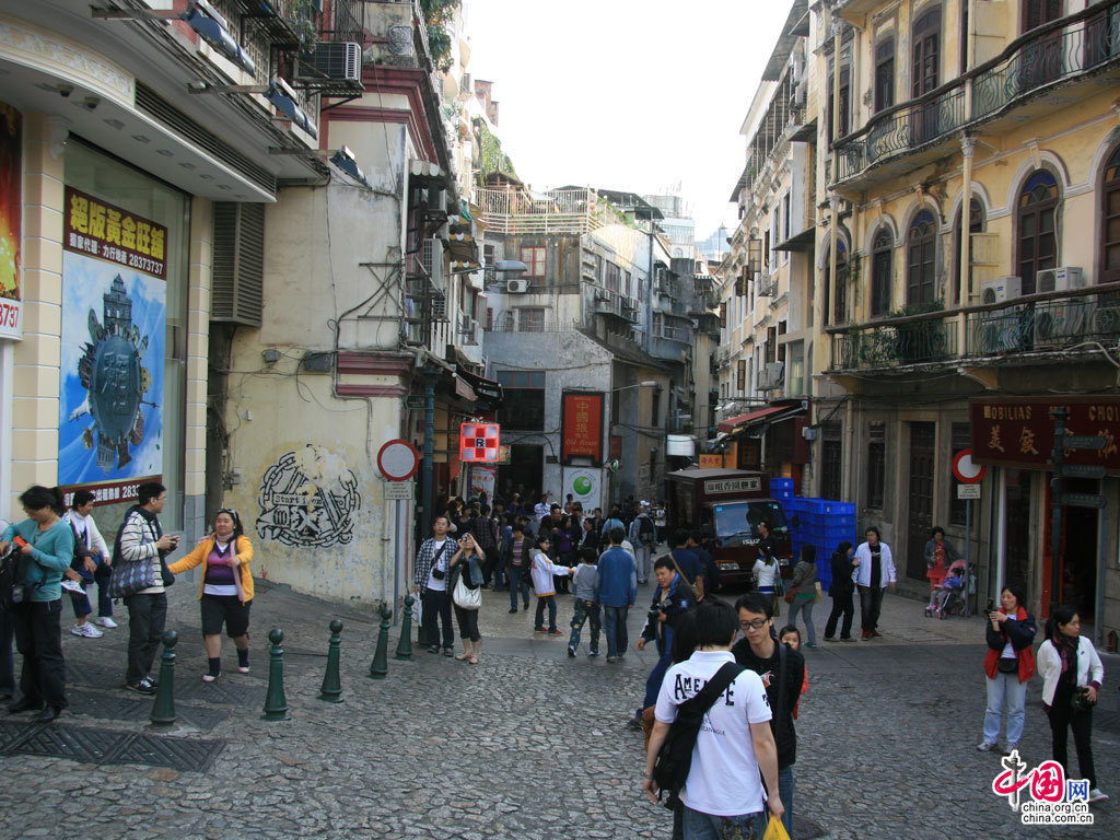 ruins of st paul图片