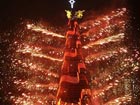 Christmas tree competition held in Rio De Janeiro, Mexico City