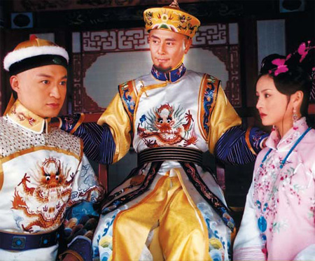 A scene from Qing Dynasty drama 'A Prince's Secret History'. Although popular here, Chinese TV dramas are virtually unknown outside the country.