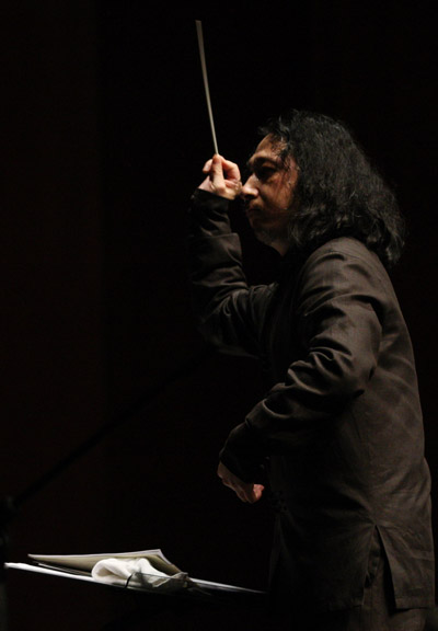 San Bao at his Direct Influence Symphony Concert on December 12 this year at Yulan Theater, Dongguan, Guangdong.