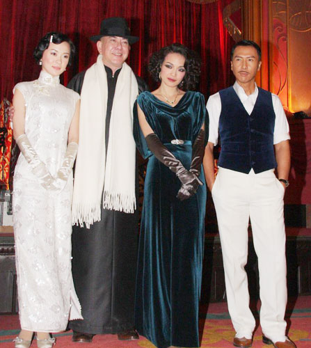 (From left to right) Huo Siyan, Anthony Wong, Shu Qi and Donnie Yen