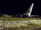 American Airlines plane crashes, breaks into two in Jamaica