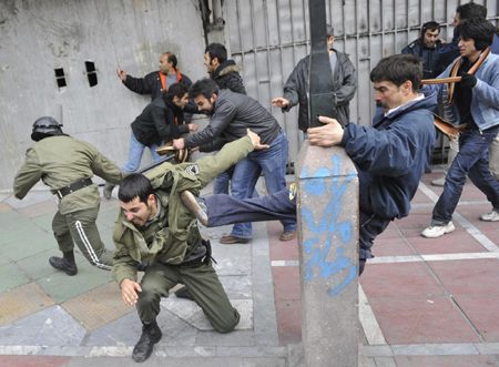 Five killed, over 300 arrested in Tehran clashes