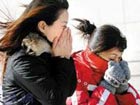 Strong cold snap sweeps across China
