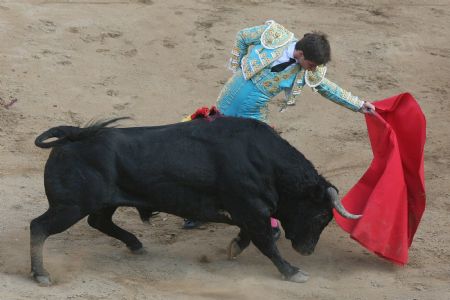 Spanish bullfighter Julian Lopez 