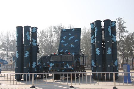 China's HQ-9 medium and long-range air-defense system [file]