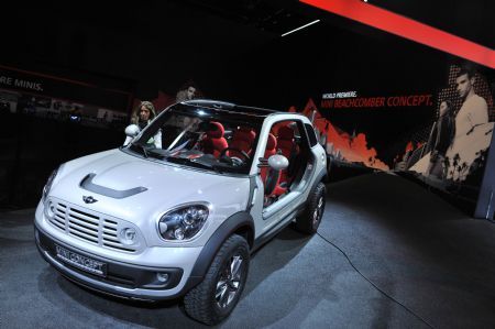 The Mini Beachcomber concept is unveiled during the 2010 North American International Auto Show (NAIAS) at Cobo center in Detroit, Michigan, U.S.A., Jan 11, 2010.[Xinhua]