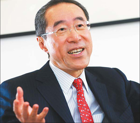 Hong Kong Chief Secretary for Administration Henry Tang during an exclusive interview with China Daily. [Edmond Tang/China Daily] 