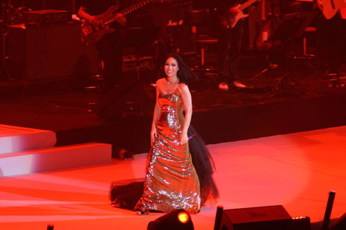 Veteran singer Na Ying staged a concert in Macao on January 16, 2010. She was the first mainland singer who held a solo concert in the Special Administrative Region of China. 
