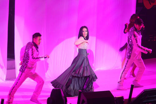 Veteran singer Na Ying staged a concert in Macao on January 16, 2010. She was the first mainland singer who held a solo concert in the Special Administrative Region of China. 