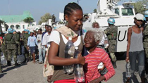 Ten days after catastrophic earthquake in Haiti