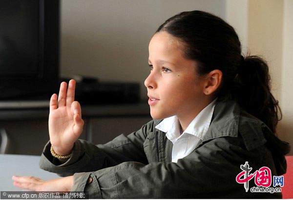 Nine-year-old Marko Calasan pictured at his home in Skopje, the Former Yugoslav Republic of Macedonia. At the age of 9, Marko is the world&apos;s youngest certified computer system administrator and was deemed the Mozart of Computers by the press after passing exams for IT professionals with the computer giant Microsoft.