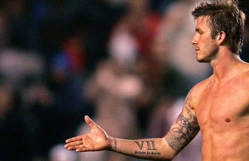 Beckham Tattoo Font