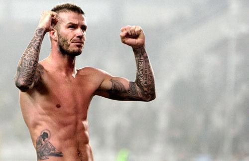 David Beckham has revealed his latest tattoo in January this year - and this time it is of Jesus.[CCTV.com]