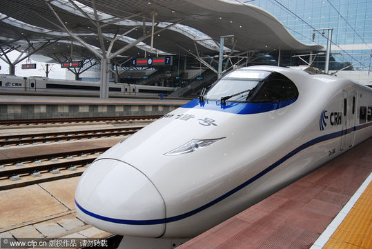 Chinese bullet train producer to speed production in 2010