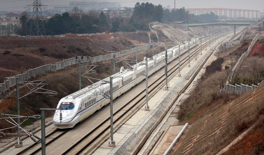 Chinese bullet train producer to speed production in 2010