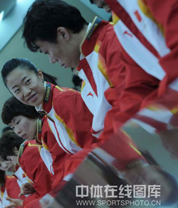 Figure skaters Shen Xue and Zhao Hongbo 