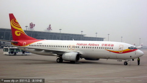 China's Hainan Airlines expects to return to black in 2009