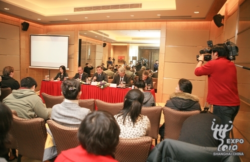  scene of Russia Pavilion's press conference