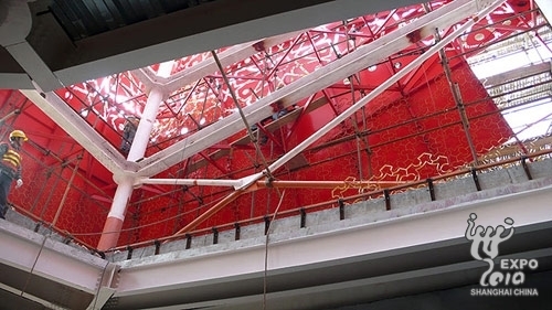  inside view of Russia Pavilion