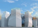 an artistic rendition of Russia Pavilion