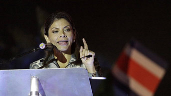 Laura Chinchilla declares victory in Costa Rican presidential election