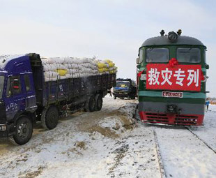 Death toll rises to 21 for NW China blizzards