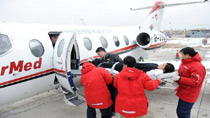 Air ambulance service comes into operation
