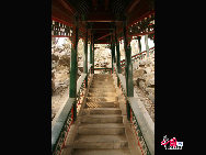 Beihai Park is one of the oldest, largest and best-preserved of the ancient imperial gardens in China and it is conveniently located in the very center of Beijing. Beihai literally means 'Northern Sea'. There are also corresponding 'Central' and 'Southern Seas' – both are located in an area called Zhongnanhai. This region is also quite famous because it houses China's paramount leaders. [Photo by Dong Qingpei]