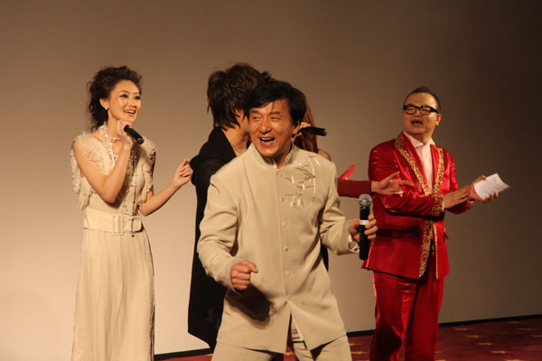 Jackie Chan at the preview on Feb.8