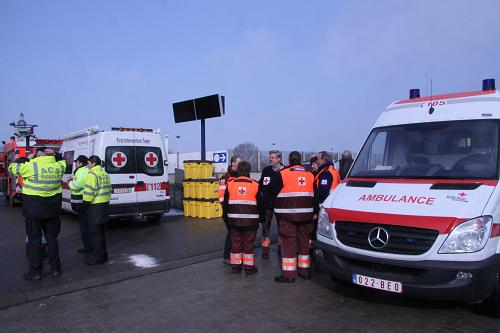 Two trains crashed head-on outside Brussels on Monday, killing at least 20 people, officials and Belgian broadcaster VRT said.