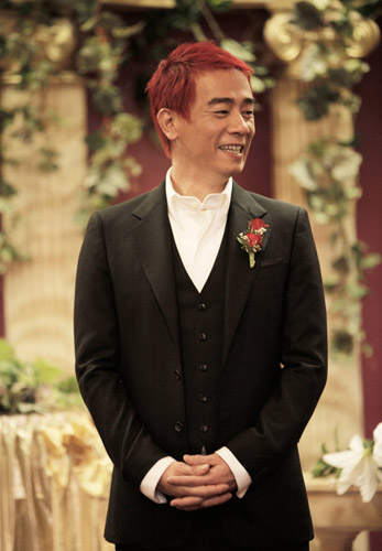 Hong Kong star couple Cherrie Ying and Jordan Chan tied the knot on Valentine's Day in Las Vegas. The lovebirds have been together for three years. They are planning to settle down in Beijing after the wedding, according to Sohu.com. Cherrie Ying, 26, appears in the films 'Fulltime Killer' and 'Rob-B-Hood'. Jordan Chan, 42, can be found in 'Initial D' and 'Kung Fu Hip-Hop'.
