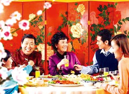 China&apos;s rich culinary tradition is largely inspired by a calendar year filled with joyful occasions for eating, drinking and making merry. [File photo]