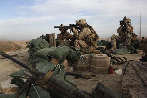 U.S.-led NATO troops launched a crucial offensive on Saturday against the Taliban&apos;s last big stronghold in Afghanistan&apos;s most violent province and were quickly thrown into a firefight with the militants. [Xinhua] 