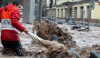 Heavy flood and mudslide hits Portugal island