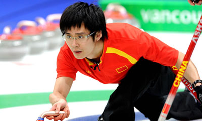 Chinese men's curling team beats U.S. 11-5