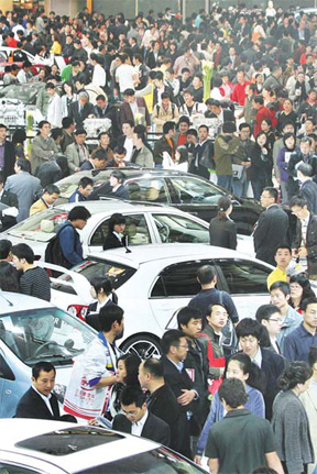 Automotive sales in January carried over momentum from 2009, especially in the run-up to the Chinese New Year. 