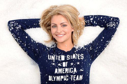Tanith Belbin, figure skating athlete from the United States. [Xinhuanet File Photo]