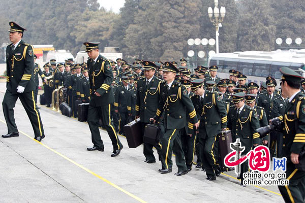 The Opening Session of the 3rd Session of the 11th Chinese People's Political Consultative Conference is convened at 15:00 am on March 3, 2010 at the Great Hall of the People.