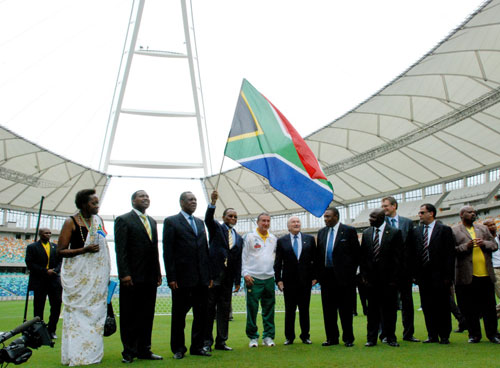 S. Africa celebrates 100-day countdown to World Cup