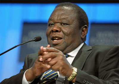  File photo of Zimbabwean Prime Minister Morgan Tsvangirai 