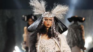 John Galliano's equestrian-themed show in Paris