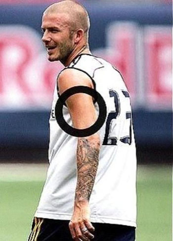 Footballer David Beckham. (Photo: sports.sohu.com)