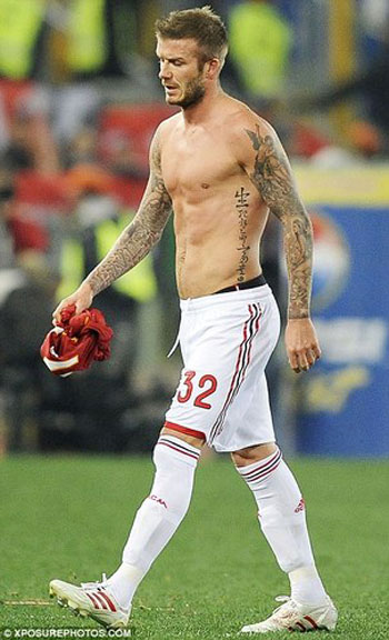 Footballer David Beckham. (Photo: sports.sohu.com)