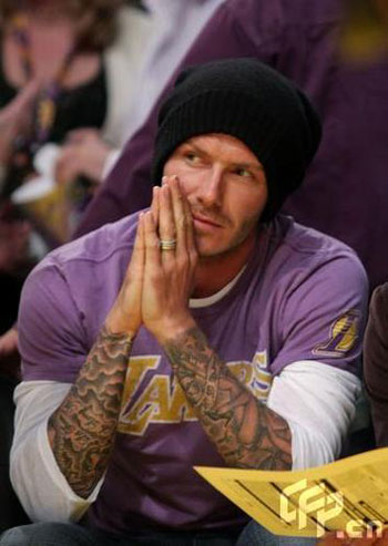 Footballer David Beckham. (Photo: sports.sohu.com)